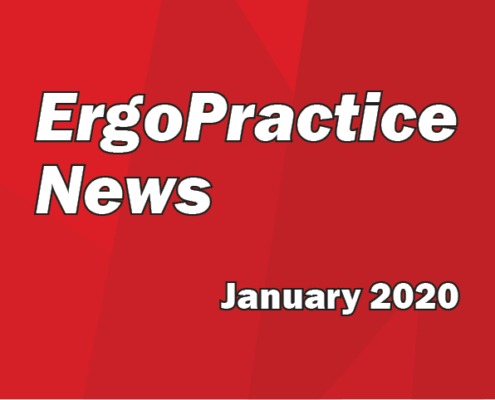 Ergo Practice News logo January 2020